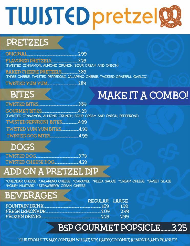 Twisted pretzel | restaurant | 1200 E County Line Rd, Ridgeland, MS 39157, USA | 7695727850 OR +1 769-572-7850