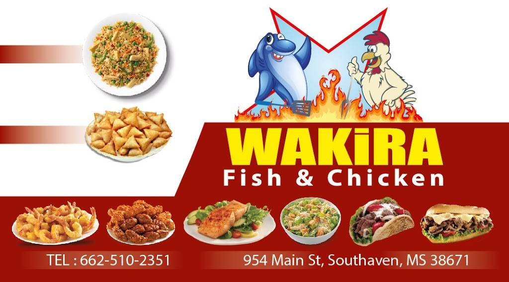 Wakira Seafood Restaurant | restaurant | 954 Main St, Southaven, MS 38671, USA | 6625102351 OR +1 662-510-2351