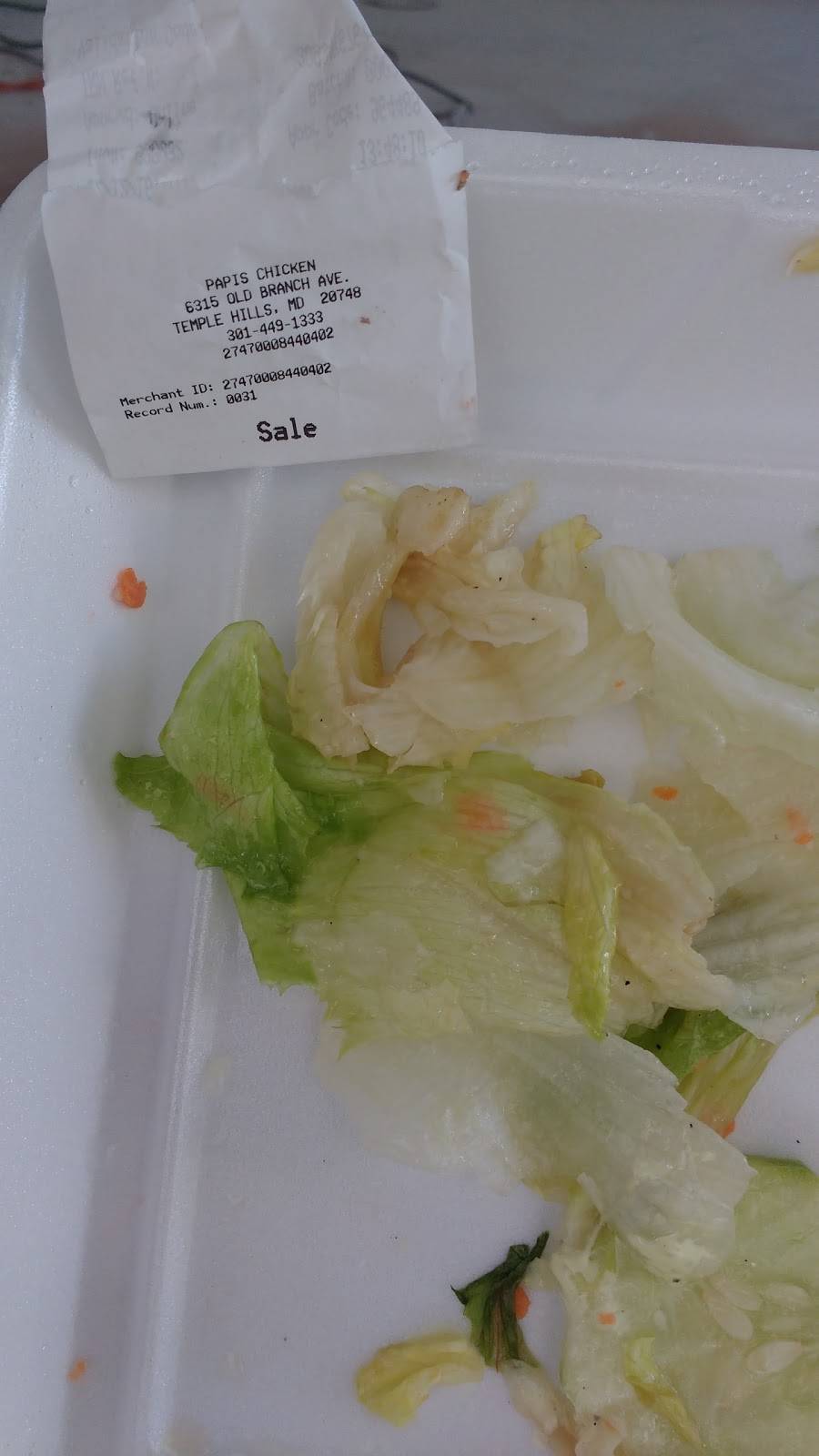 Papis Chicken | restaurant | 6315 Old Branch Ave, Camp Springs, MD 20748, USA | 3014491333 OR +1 301-449-1333