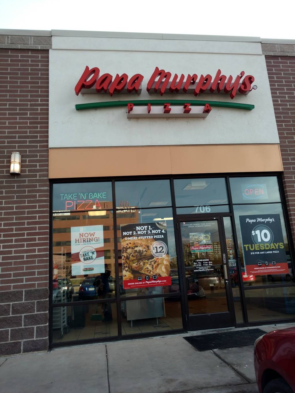 Papa Murphys Take N Bake Pizza | meal takeaway | 2720 S Colorado Blvd Suite 706, Denver, CO 80222, USA | 3037589735 OR +1 303-758-9735