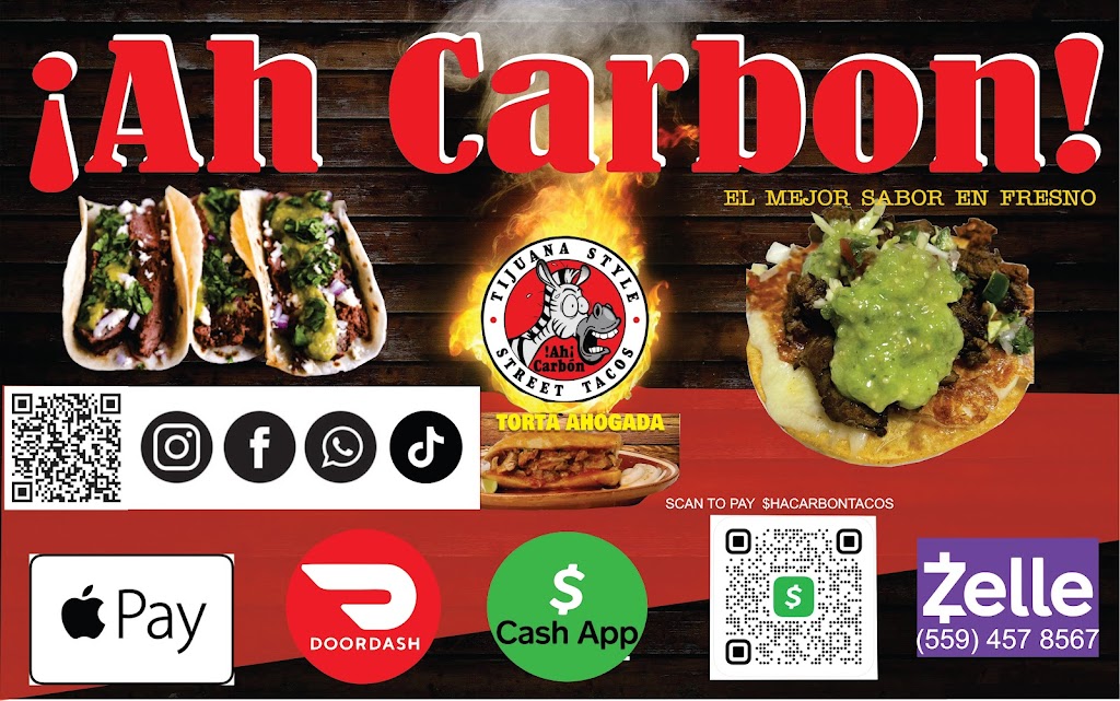 !Ah Carbon Tacos | restaurant | 4245 W Ashlan Ave, Fresno, CA 93722, USA | 5594578567 OR +1 559-457-8567