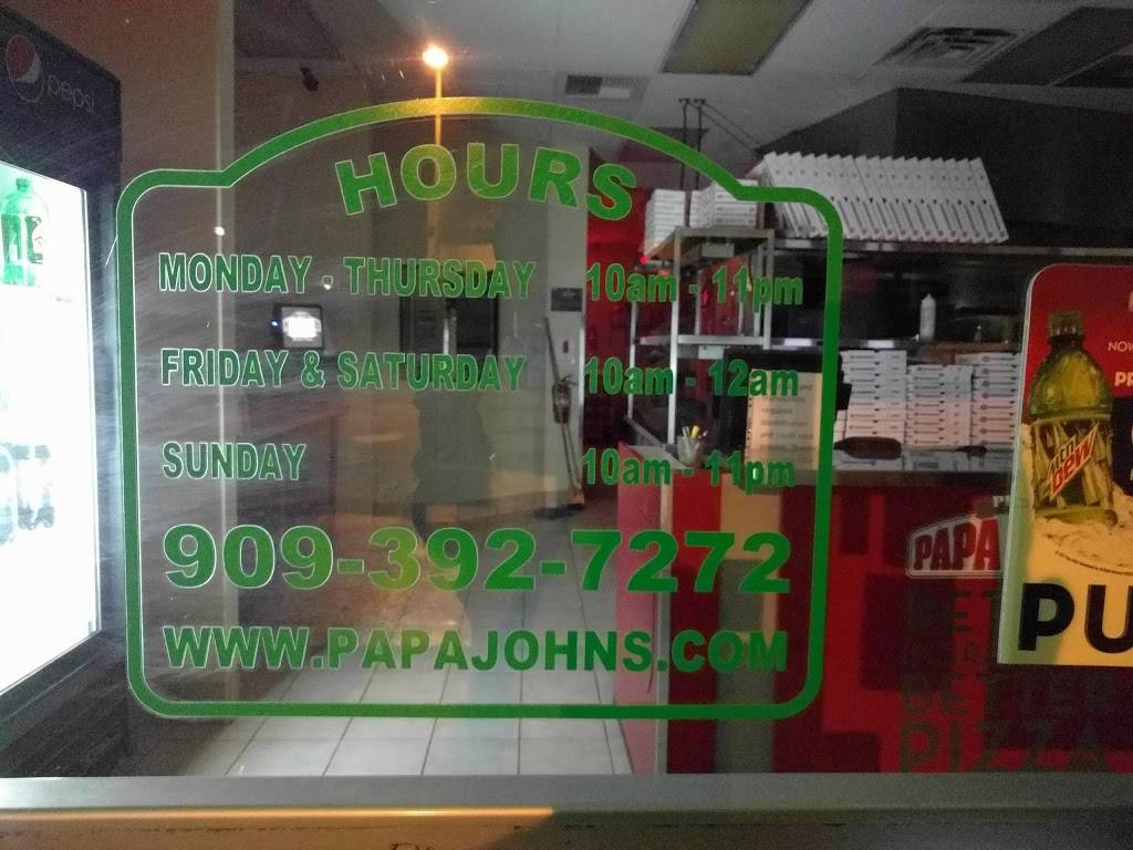 Papa Johns Pizza | restaurant | 101 E Foothill Blvd Ste 8, Pomona, CA 91767, USA | 9093927272 OR +1 909-392-7272