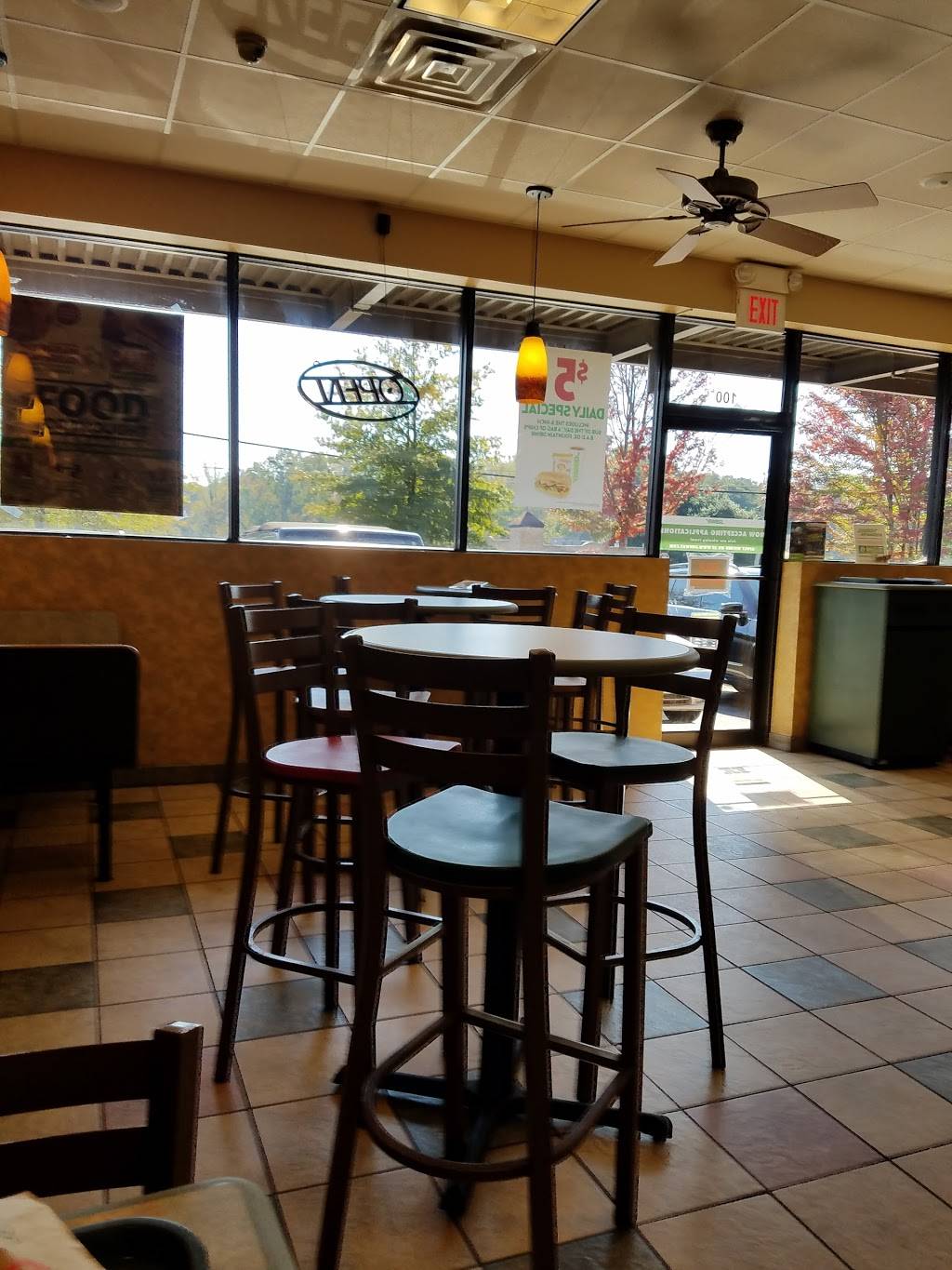 Subway | restaurant | 2525 Shallowford Rd, Marietta, GA 30066, USA | 7705924188 OR +1 770-592-4188