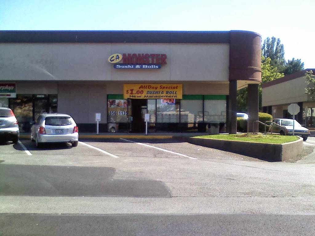 California Monster Sushi | restaurant | 25620 104th Ave SE, Kent, WA 98030, USA | 2538561135 OR +1 253-856-1135