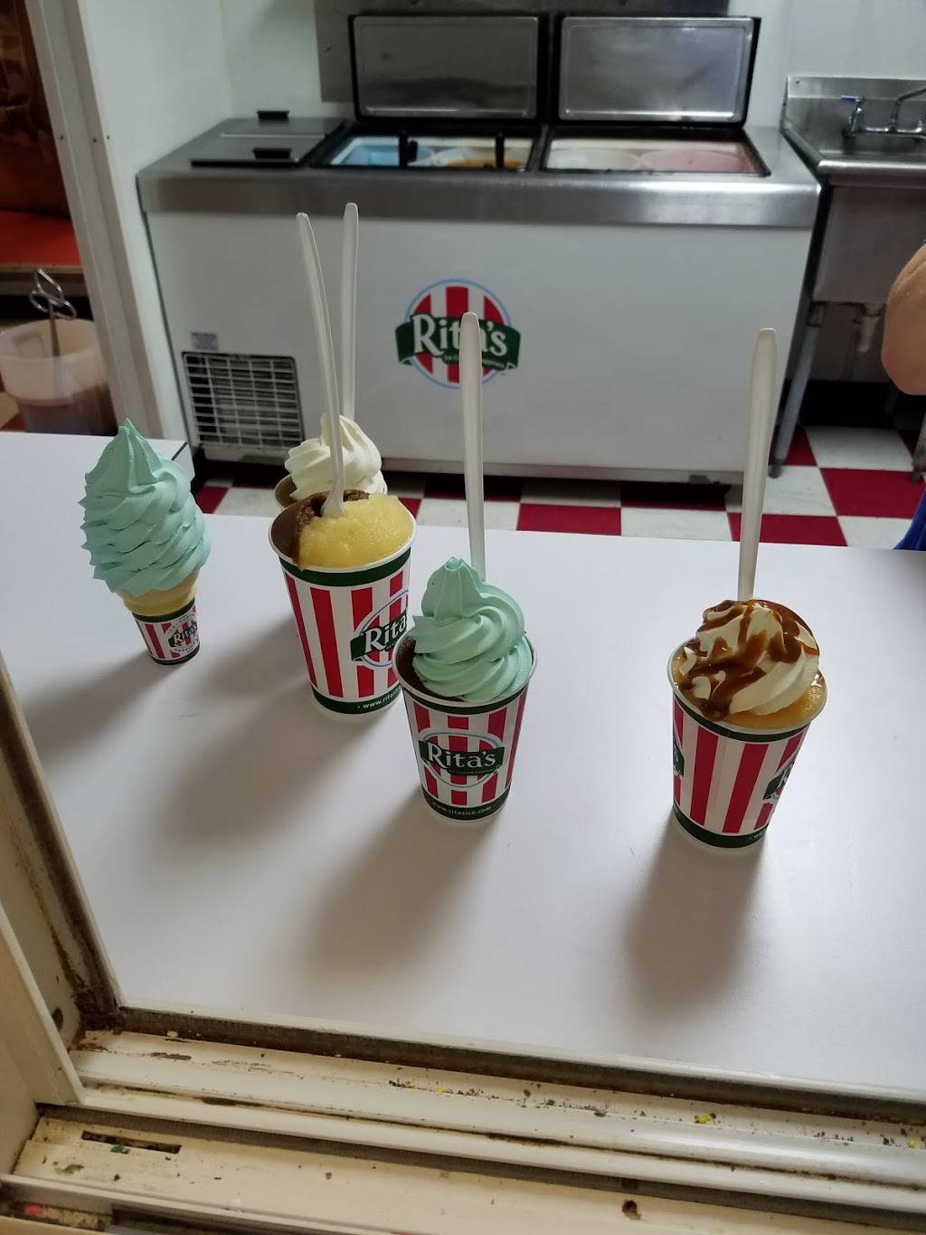 Ritas Italian Ice & Frozen Custard | restaurant | 722 2nd St Pike, Richboro, PA 18954, USA | 2153559676 OR +1 215-355-9676