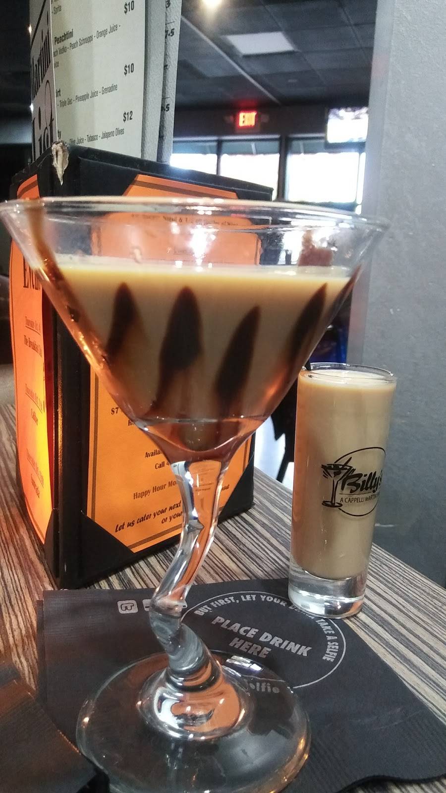 Billys - A Cappelli Martini Bar | night club | 7338 Industrial Park Blvd, Mentor, OH 44060, USA | 4405858815 OR +1 440-585-8815