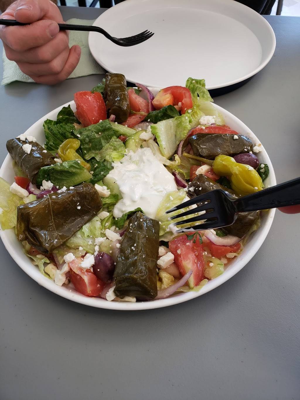 GYRO EXPRESS | restaurant | 711 N Carancahua St #129, Corpus Christi, TX 78401, USA | 5127755684 OR +1 512-775-5684