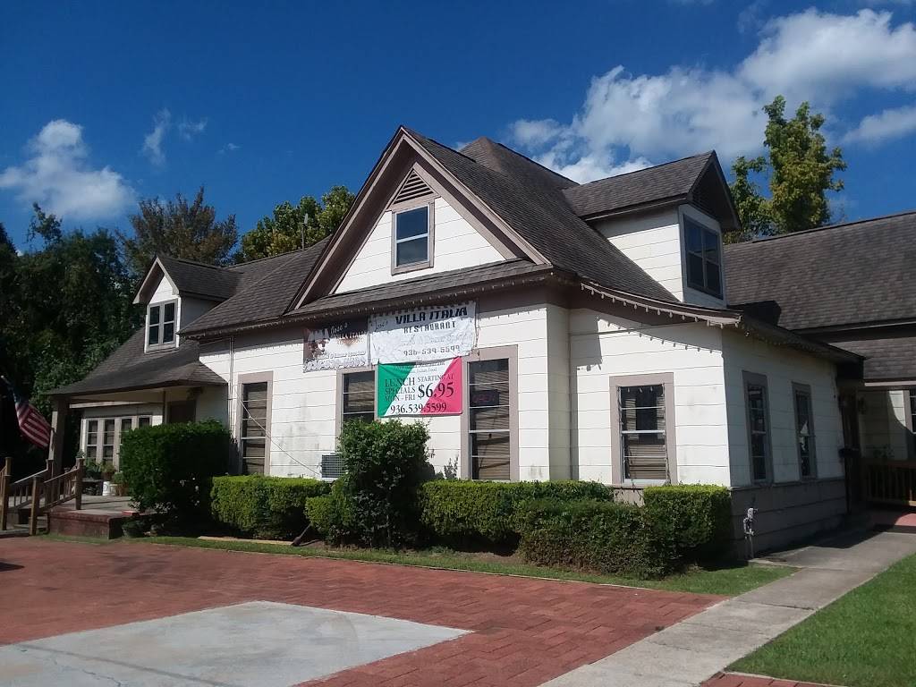 Villa Italia | restaurant | 603 N Thompson St, Conroe, TX 77301, USA | 9365395599 OR +1 936-539-5599