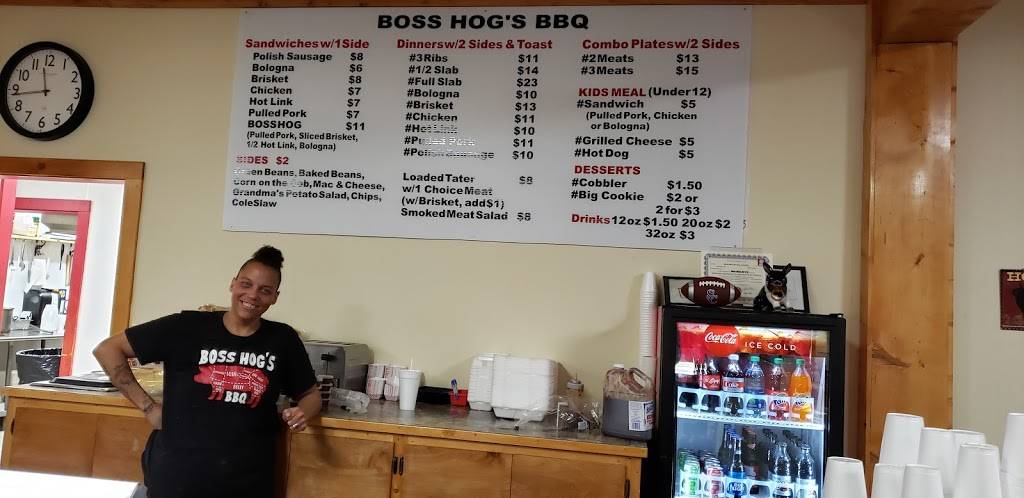 Boss Hogs BBQ | restaurant | 314 W 8th Ave, Winfield, KS 67156, USA | 6204022972 OR +1 620-402-2972