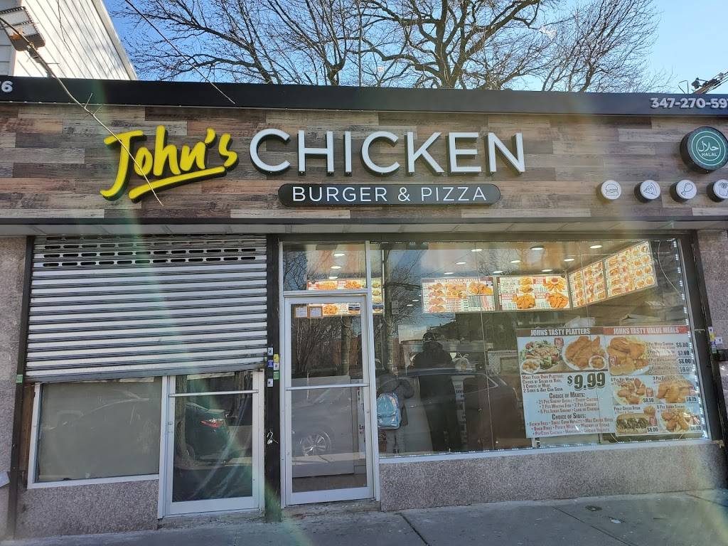 Johns Chicken & Burger & Pizza | restaurant | 1776 Randall Ave, The Bronx, NY 10473, USA | 3472705977 OR +1 347-270-5977