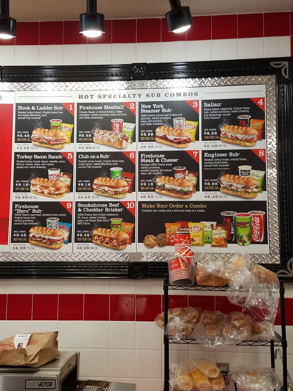 Firehouse Subs | meal delivery | 1016 Lockwood Blvd, Oviedo, FL 32765, USA | 4073590045 OR +1 407-359-0045