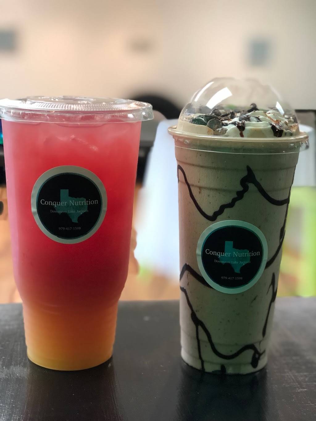 Conquer Nutrition | restaurant | 106 Parking Way St, Lake Jackson, TX 77566, USA | 9794171598 OR +1 979-417-1598