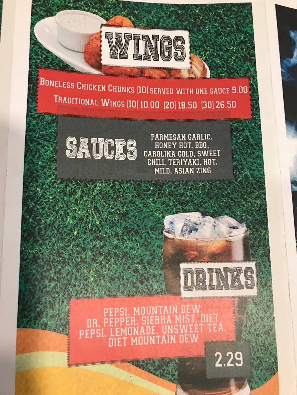 End Zone Sports Lounge | restaurant | 601 E Broadway St, Covington, OH 45318, USA | 9374732433 OR +1 937-473-2433