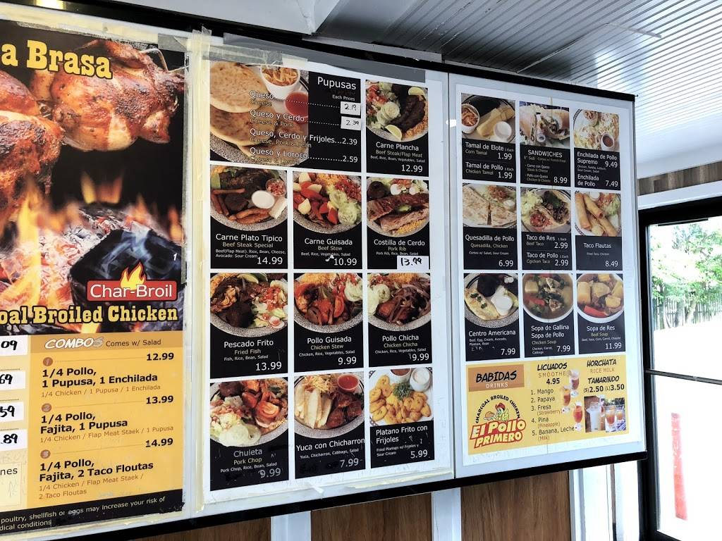 El Pollo Primero Inc | restaurant | 7324 Richmond Hwy, Alexandria, VA 22306, USA | 7037650093 OR +1 703-765-0093