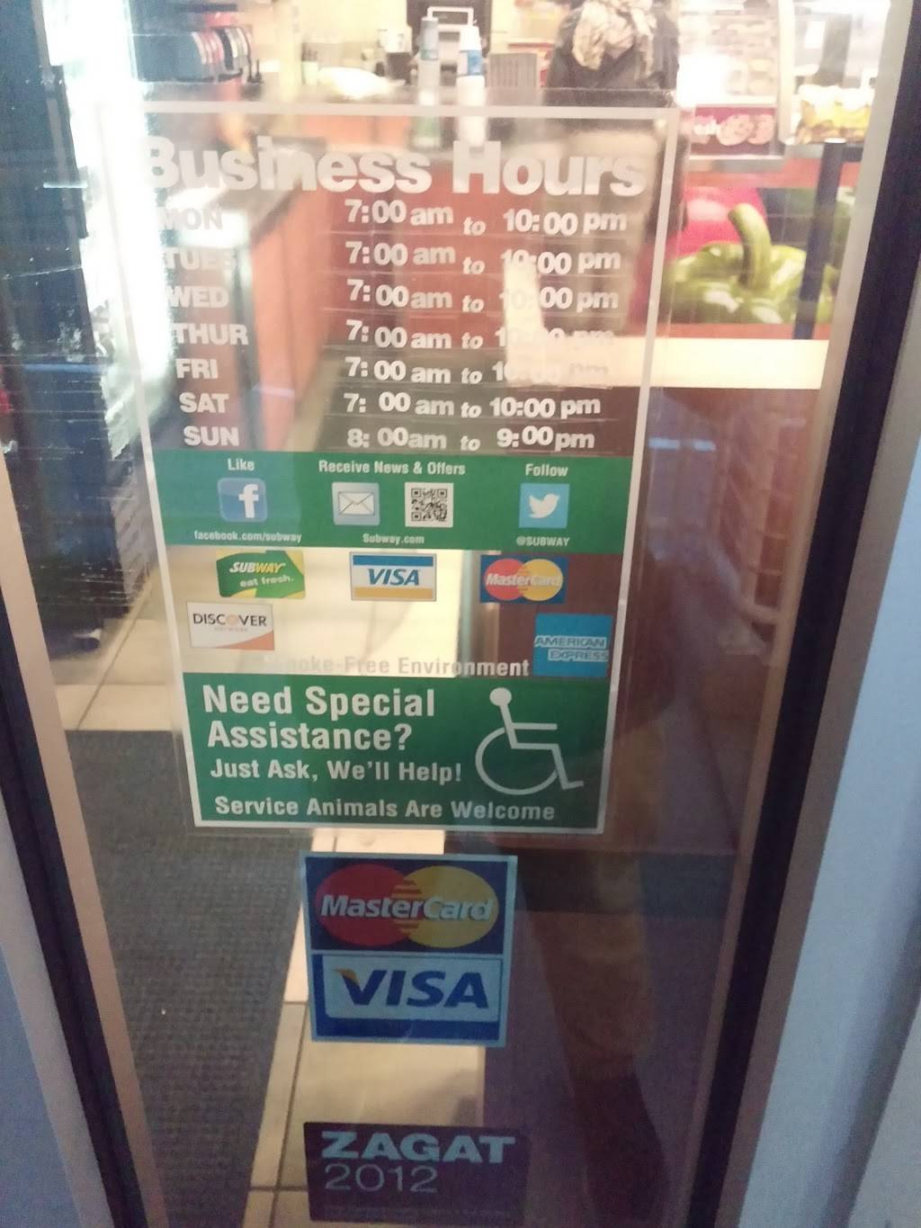 Subway Restaurants | restaurant | Stonestown Medical Building, 595 Buckingham Way #587, San Francisco, CA 94132, USA | 4152421625 OR +1 415-242-1625