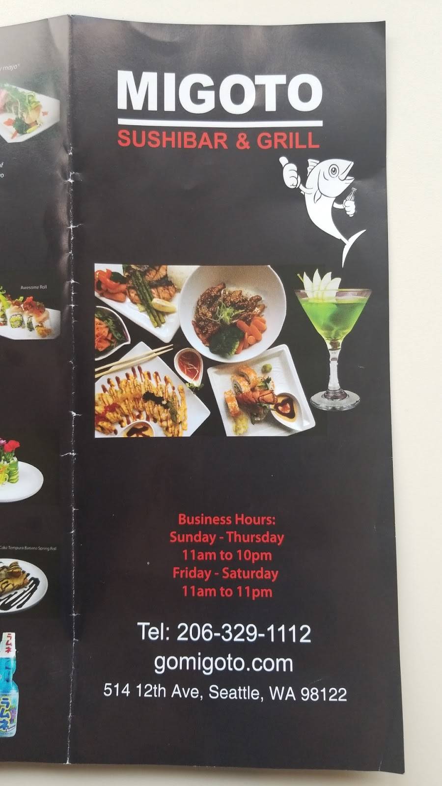 Migoto | restaurant | 514 12th Ave, Seattle, WA 98122, USA | 2063291112 OR +1 206-329-1112