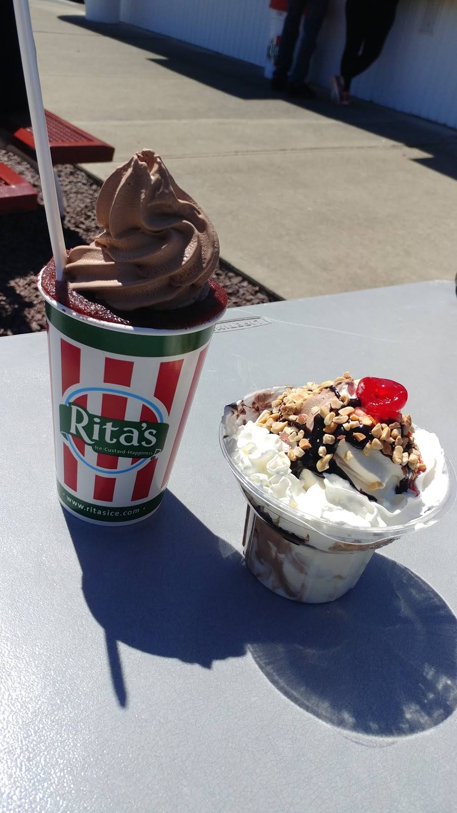 Ritas Italian Ice & Frozen Custard | restaurant | 92 Dolson Ave, Middletown, NY 10940, USA | 8453437482 OR +1 845-343-7482