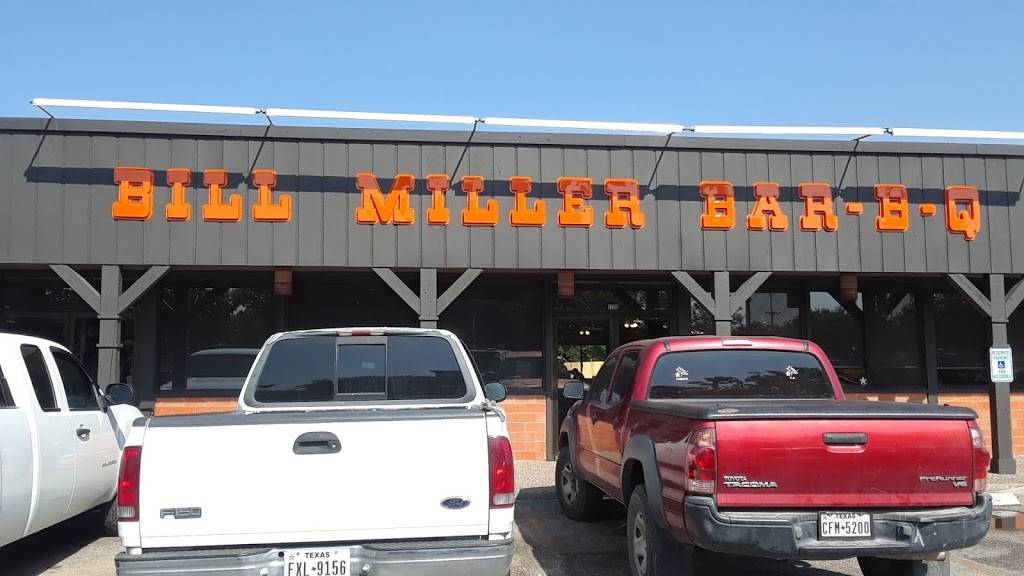 Bill Miller Bar-B-Q | restaurant | 1720 N New Braunfels Ave, San Antonio, TX 78208, USA | 2102244884 OR +1 210-224-4884