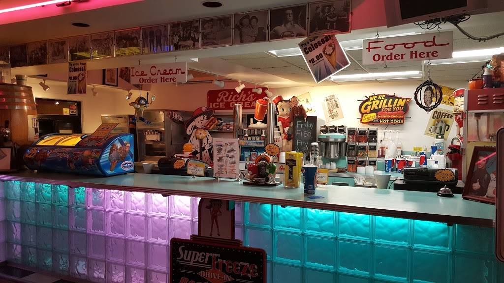 Super Freeze Drive In | restaurant | 6865 Erie Rd, Derby, NY 14047, USA | 7169475557 OR +1 716-947-5557