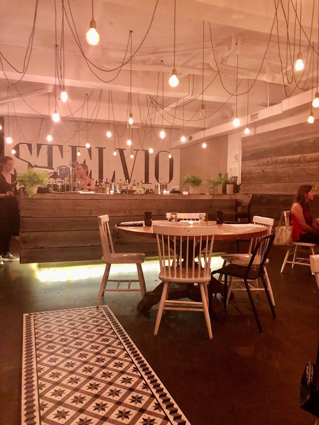 STELVIO | restaurant | 791 Dundas St W, Toronto, ON M6J 1V2, Canada | 4165466727 OR +1 416-546-6727