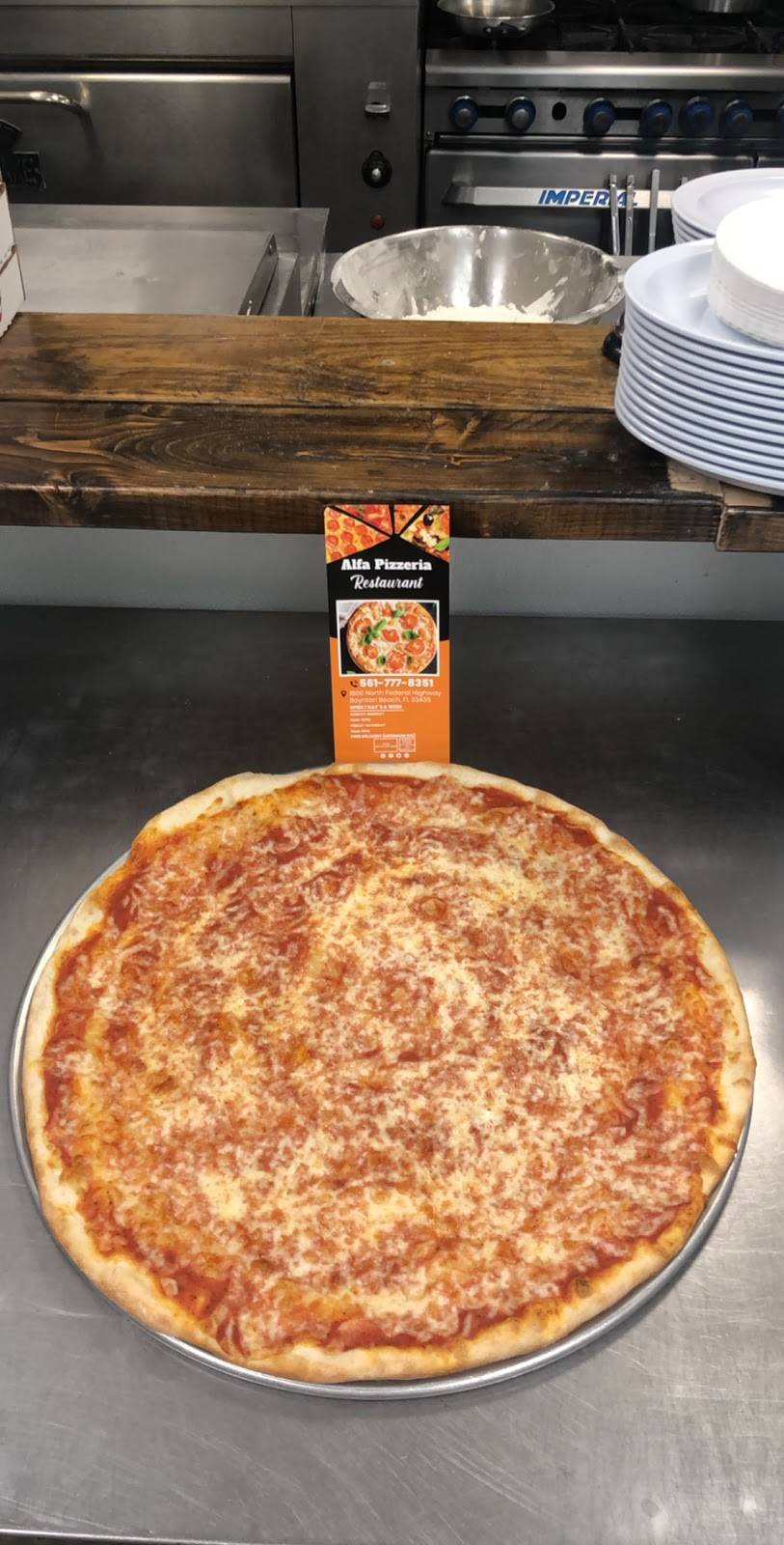 Alfa Pizzeria | restaurant | 1600 N Federal Hwy #16, Boynton Beach, FL 33435, USA | 5617778351 OR +1 561-777-8351