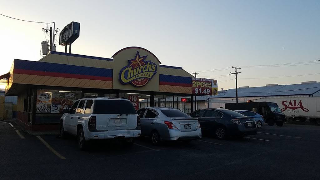 Churchs Chicken | restaurant | 10545 Harry Hines Blvd, Dallas, TX 75220, USA | 2143512403 OR +1 214-351-2403