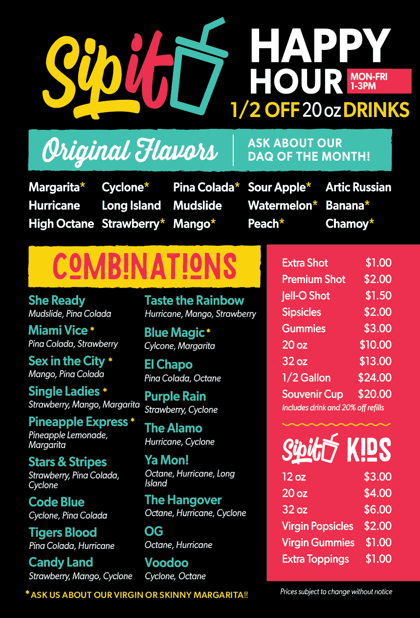 SipIT | restaurant | 5507 E Evans Rd Suite #101, San Antonio, TX 78261, USA | 2102908752 OR +1 210-290-8752