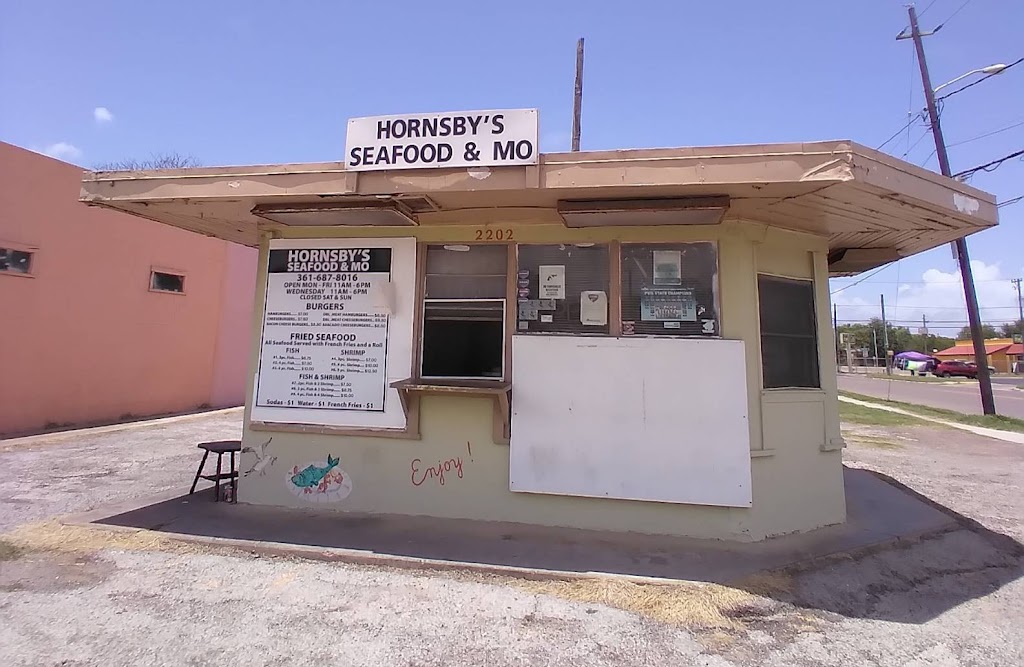 Hornsbys Sea Food And Mo | restaurant | 2202 Agnes St, Corpus Christi, TX 78405, USA | 3616878016 OR +1 361-687-8016