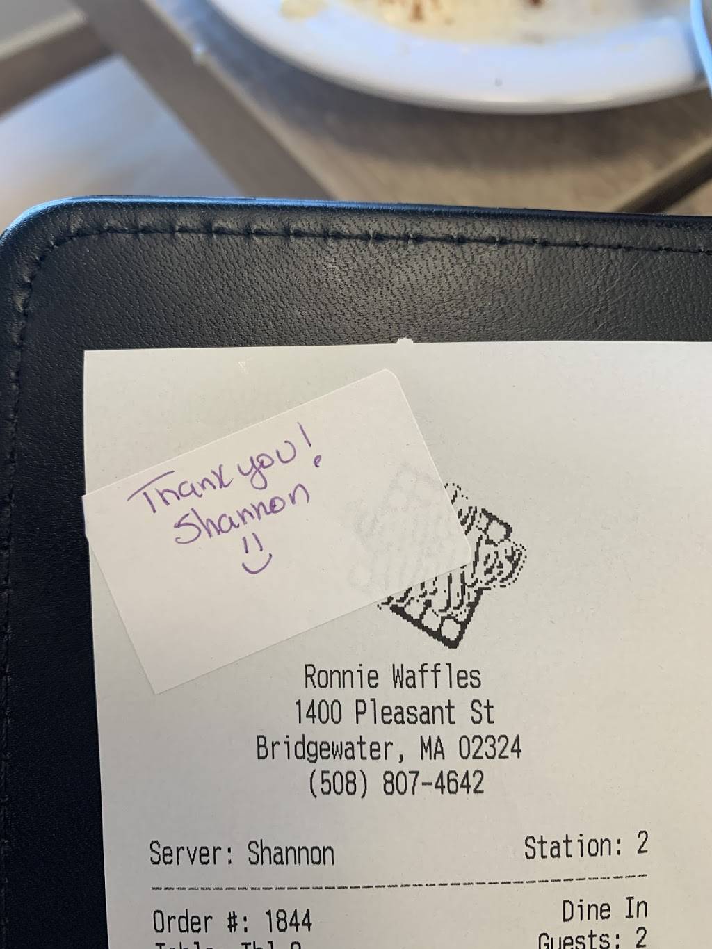 Ronnie Waffles | restaurant | 1400 Pleasant St, Bridgewater, MA 02324, USA | 5088074642 OR +1 508-807-4642