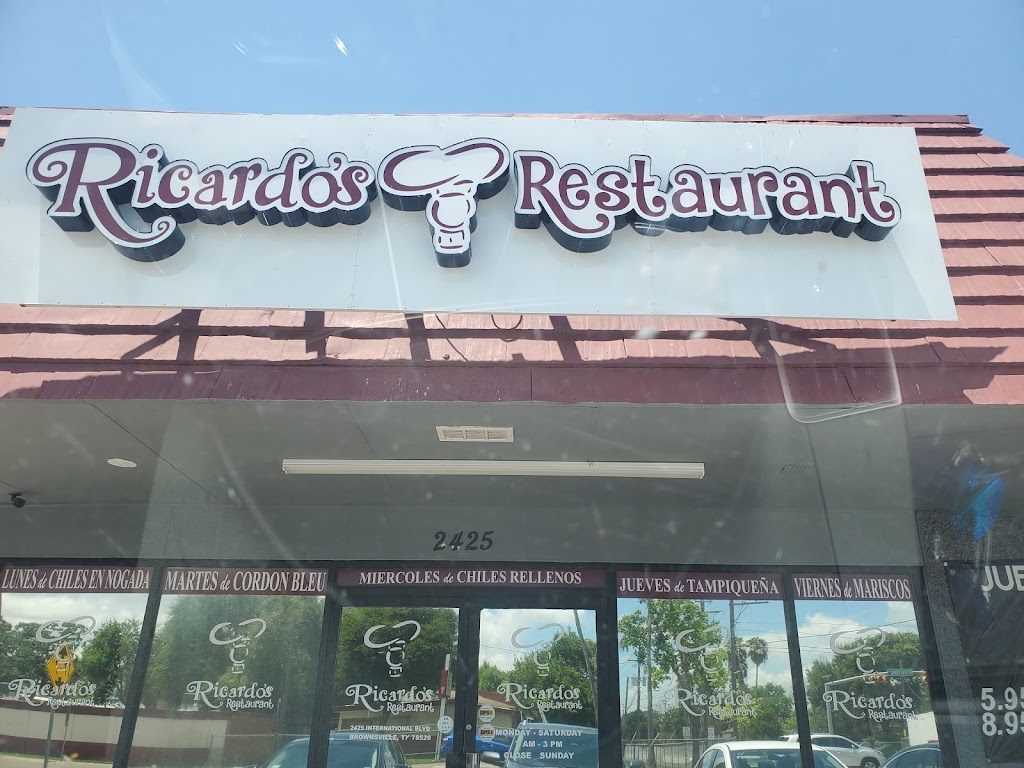 Ricardos Restaurant-International | restaurant | 2425 International Blvd, Brownsville, TX 78521, USA | 9566203123 OR +1 956-620-3123