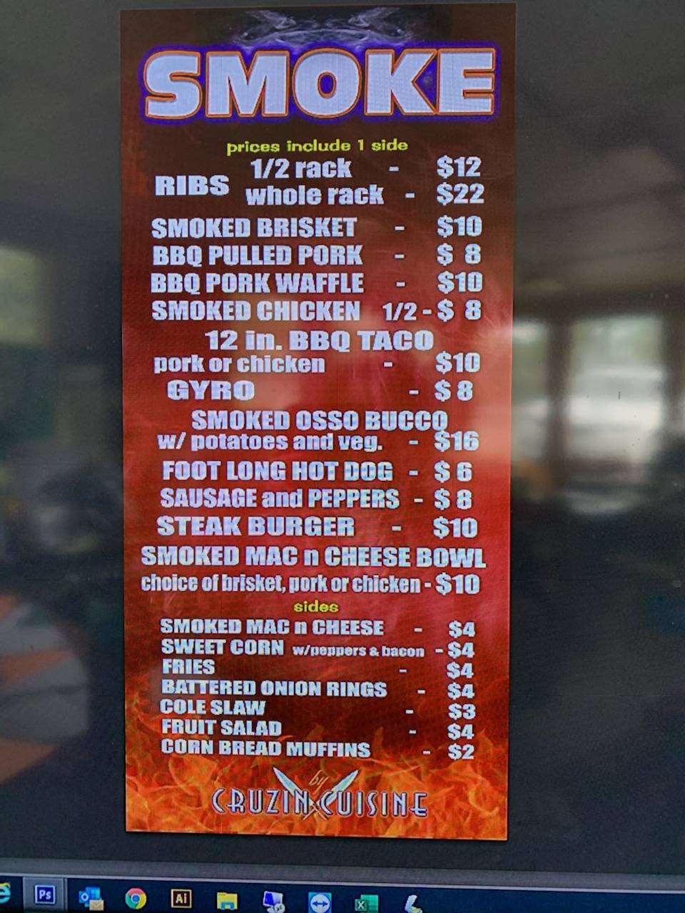 Smoke by Cruzin’Cuisine | restaurant | 491 Frye Farm Rd, Greensburg, PA 15601, USA | 7246863126 OR +1 724-686-3126