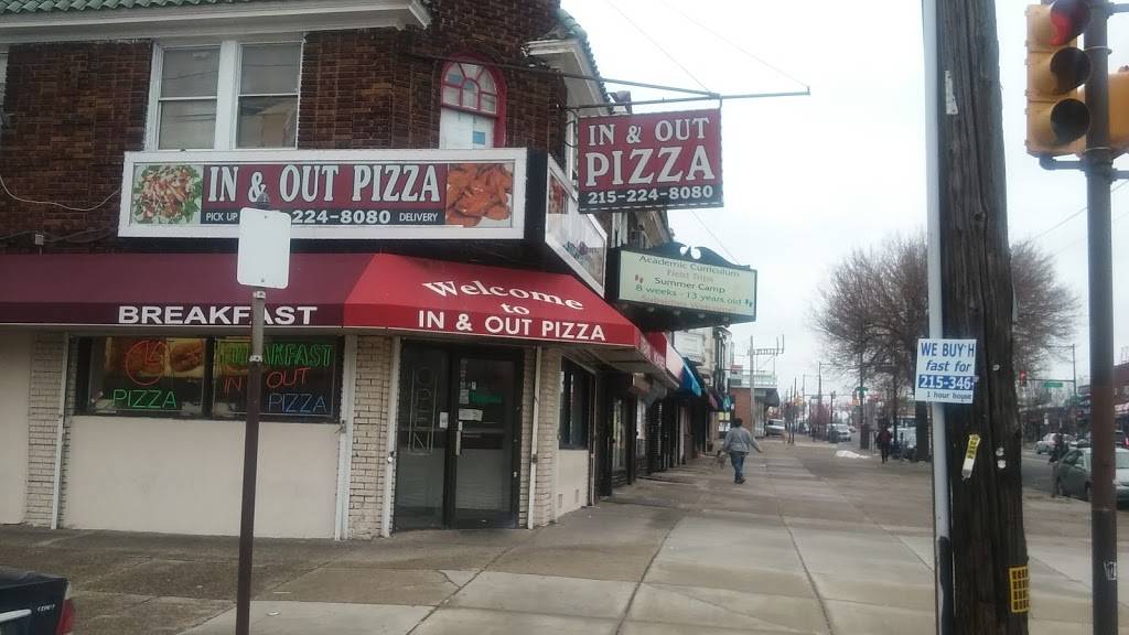 In & Out Pizza | meal delivery | 7600 Ogontz Ave, Philadelphia, PA 19150, USA | 2152248080 OR +1 215-224-8080