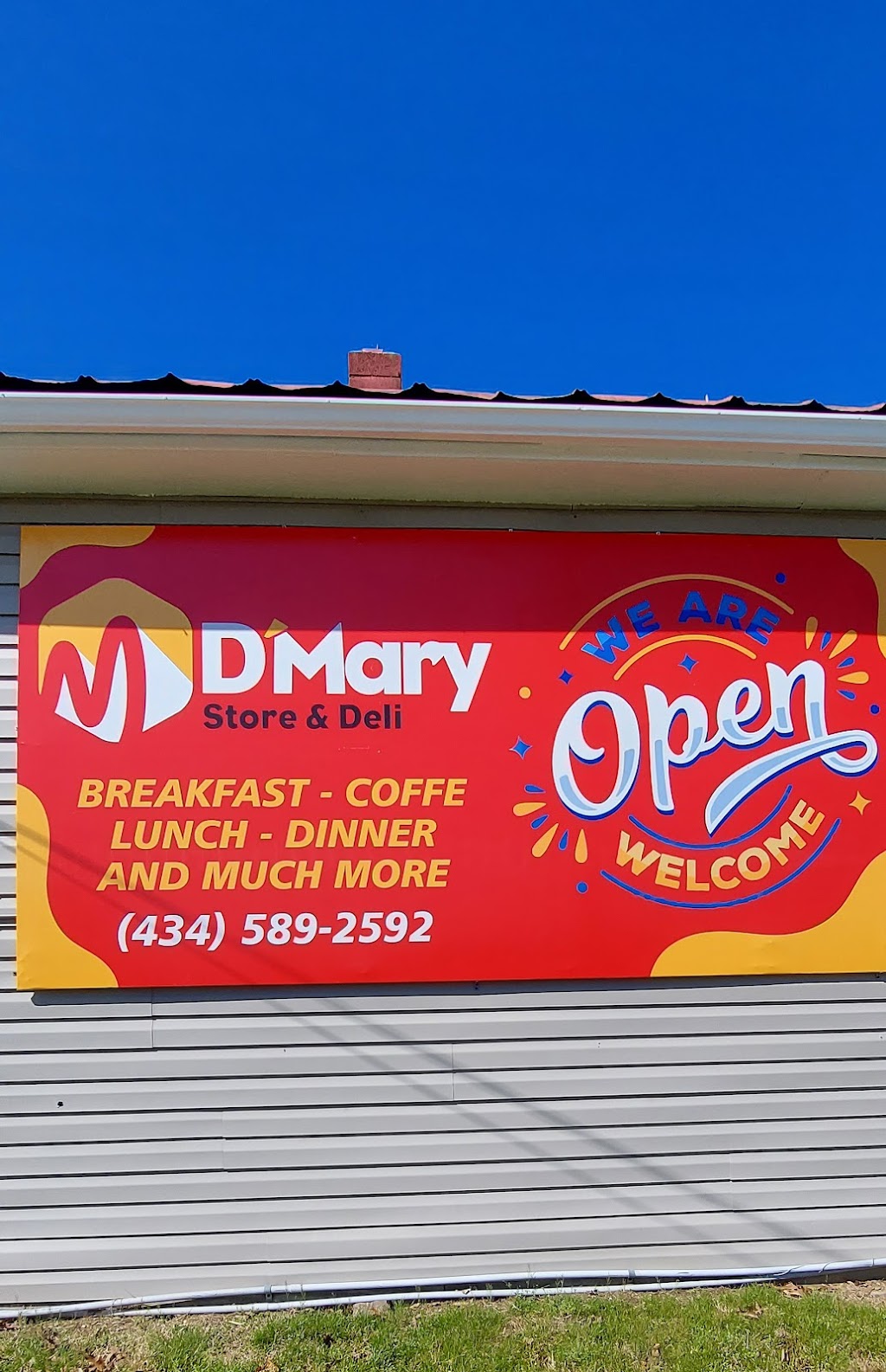 DMary Store & Deli | restaurant | 3417 Thomas Jefferson Pkwy, Palmyra, VA 22963, USA | 4345892592 OR +1 434-589-2592