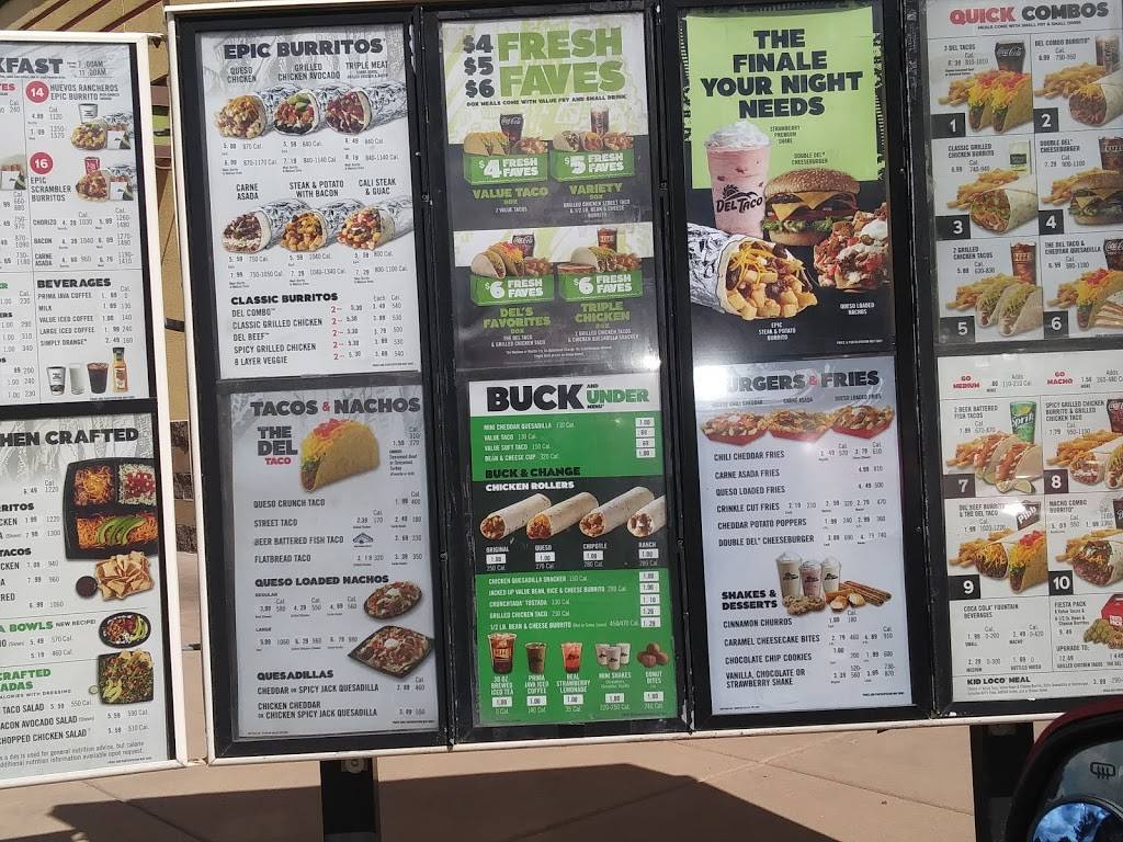 Del Taco | meal takeaway | 3855 Astrozon Blvd, Colorado Springs, CO 80916, USA | 7193913708 OR +1 719-391-3708