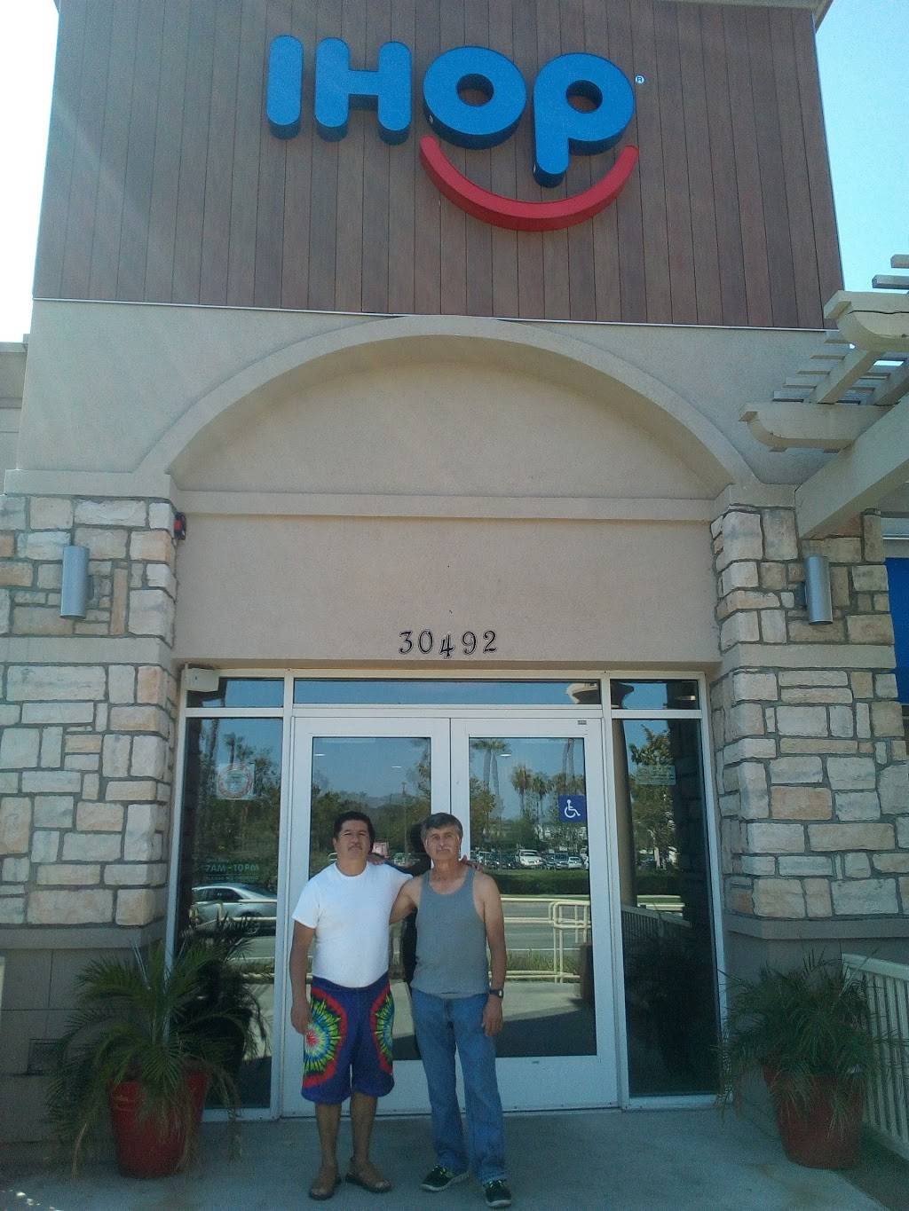 IHOP | bakery | 30492 Avenida De Las Banderas, Rancho Santa Margarita, CA 92688, USA | 9498584021 OR +1 949-858-4021
