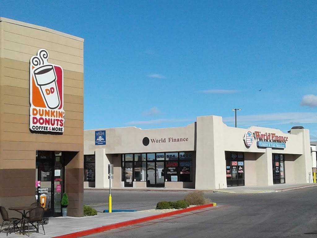 Dunkin | bakery | 2527 N Main St, Las Cruces, NM 88001, USA | 5755240384 OR +1 575-524-0384