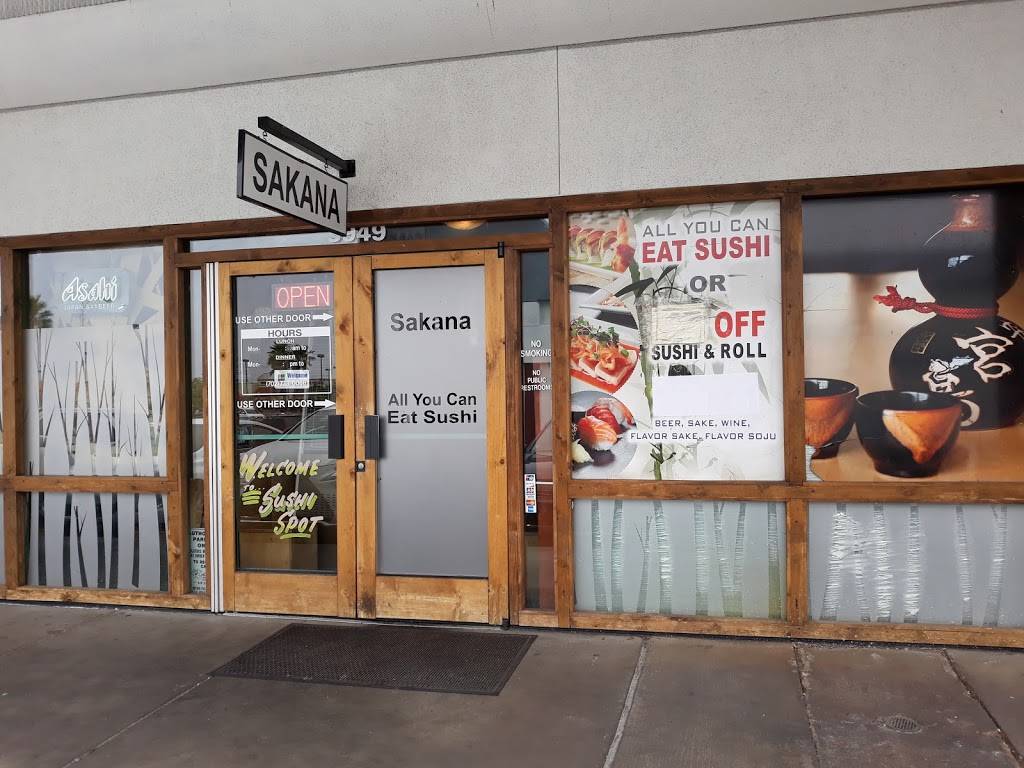Sakana Sushi | restaurant | 3949 S Maryland Pkwy, Las Vegas, NV 89119, USA | 7027330066 OR +1 702-733-0066