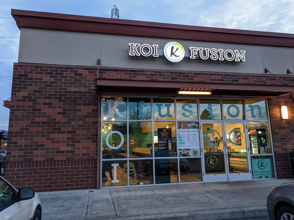 KOi Fusion | restaurant | 25725 SW Gwen Dr, Wilsonville, OR 97070, USA | 5038785978 OR +1 503-878-5978