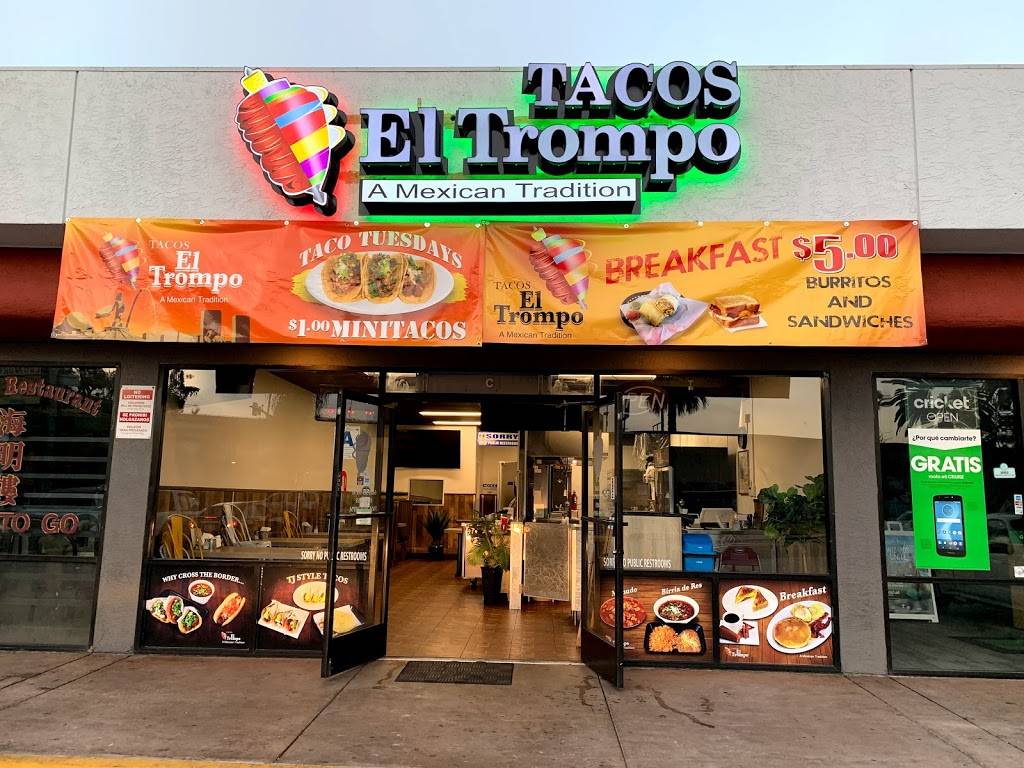 Tacos El Trompo "A Mexican Tradition" | restaurant | 1879 Logan Ave suite c, San Diego, CA 92113, USA | 6198440200 OR +1 619-844-0200