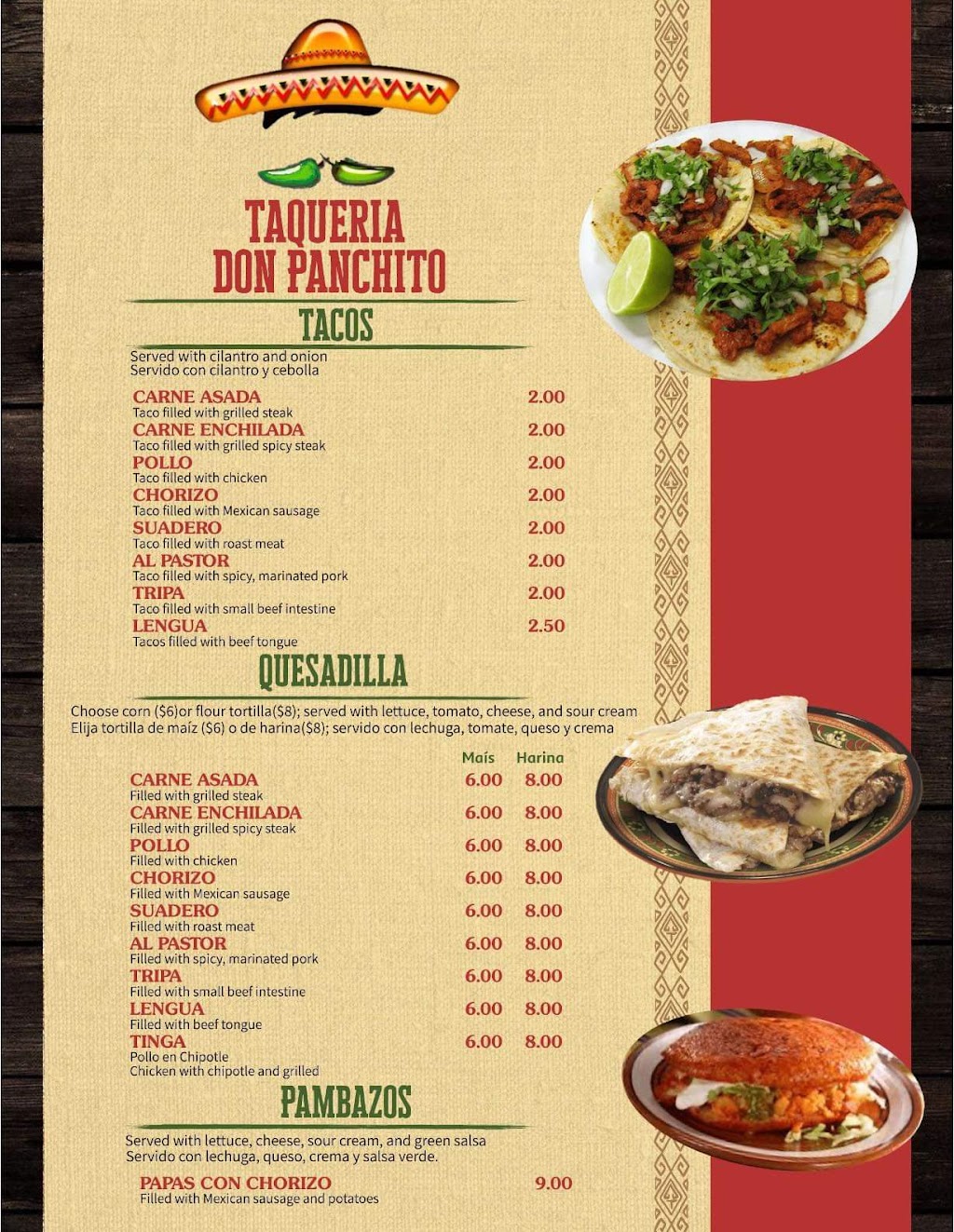 Taqueria Don Panchito | restaurant | 4811 University Dr NW, Huntsville, AL 35816, USA | 2566835489 OR +1 256-683-5489