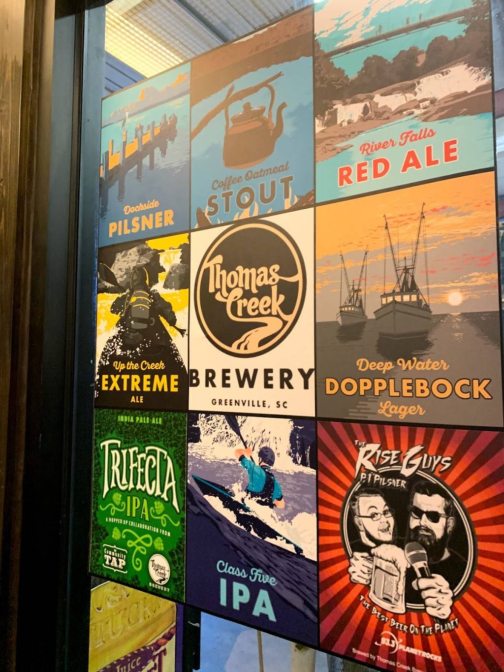 Thomas Creek Brewery | restaurant | 2054 Piedmont Hwy, Greenville, SC 29605, USA | 8646051166 OR +1 864-605-1166