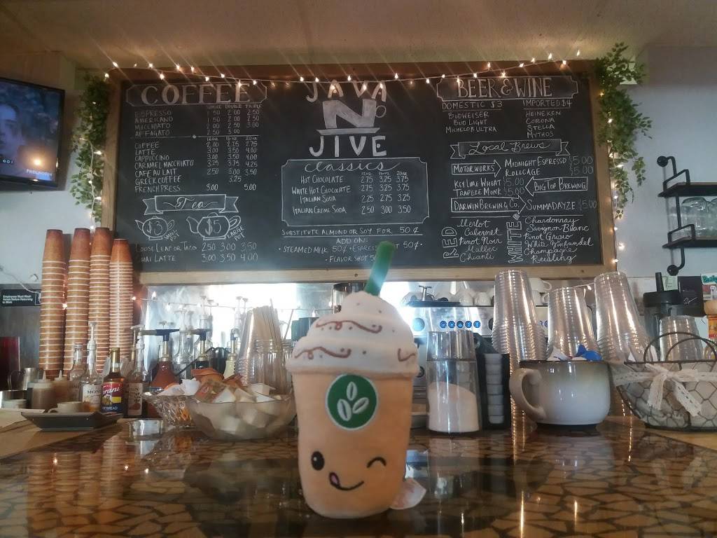 Java N Jive | restaurant | 815 8th Ave W, Palmetto, FL 34221, USA | 9417222700 OR +1 941-722-2700