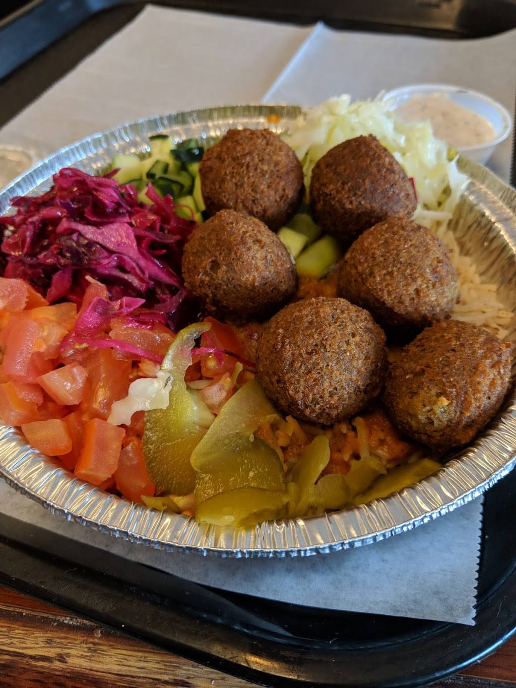 Haifa Falafel | restaurant | 4585 Washtenaw Ave #2, Ann Arbor, MI 48108, USA | 7346774410 OR +1 734-677-4410