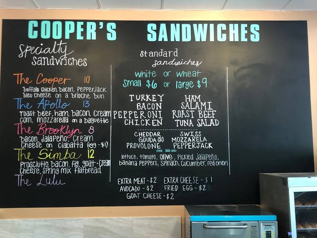 Coopers Sandwiches | restaurant | 4601 Southwest Pkwy #106, Austin, TX 78735, USA | 5126144941 OR +1 512-614-4941
