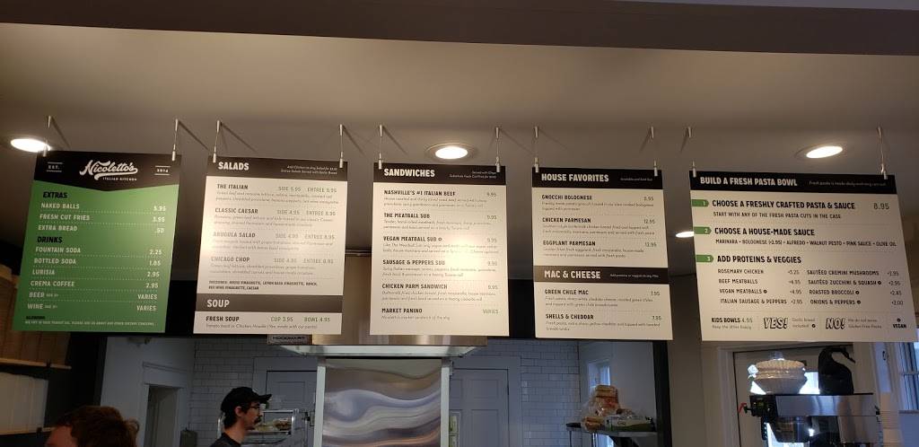 Nicolettos Italian Kitchen (Hillsboro Village) | restaurant | 2123 Belcourt Ave, Nashville, TN 37212, USA | 6158648968 OR +1 615-864-8968