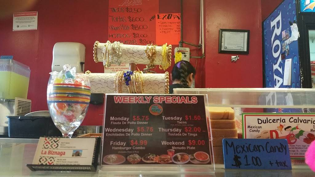 La Biznaga | restaurant | 3552 N Pulaski Rd, Chicago, IL 60641, USA | 7088314476 OR +1 708-831-4476
