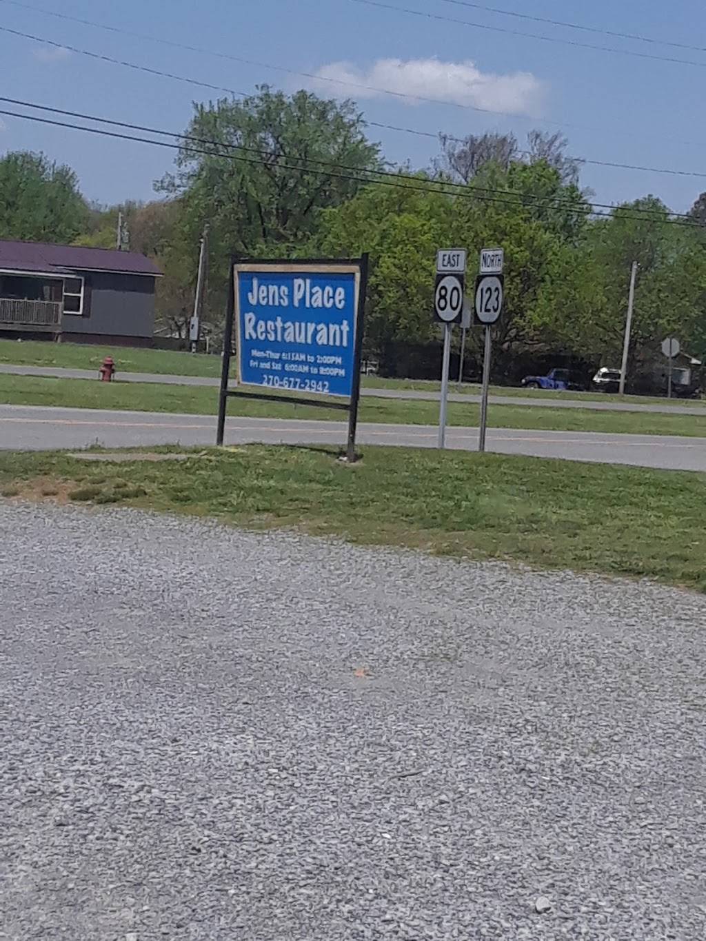 Jens Place | restaurant | 35 W Hoover Pkwy, Columbus, KY 42032, USA | 2706772942 OR +1 270-677-2942