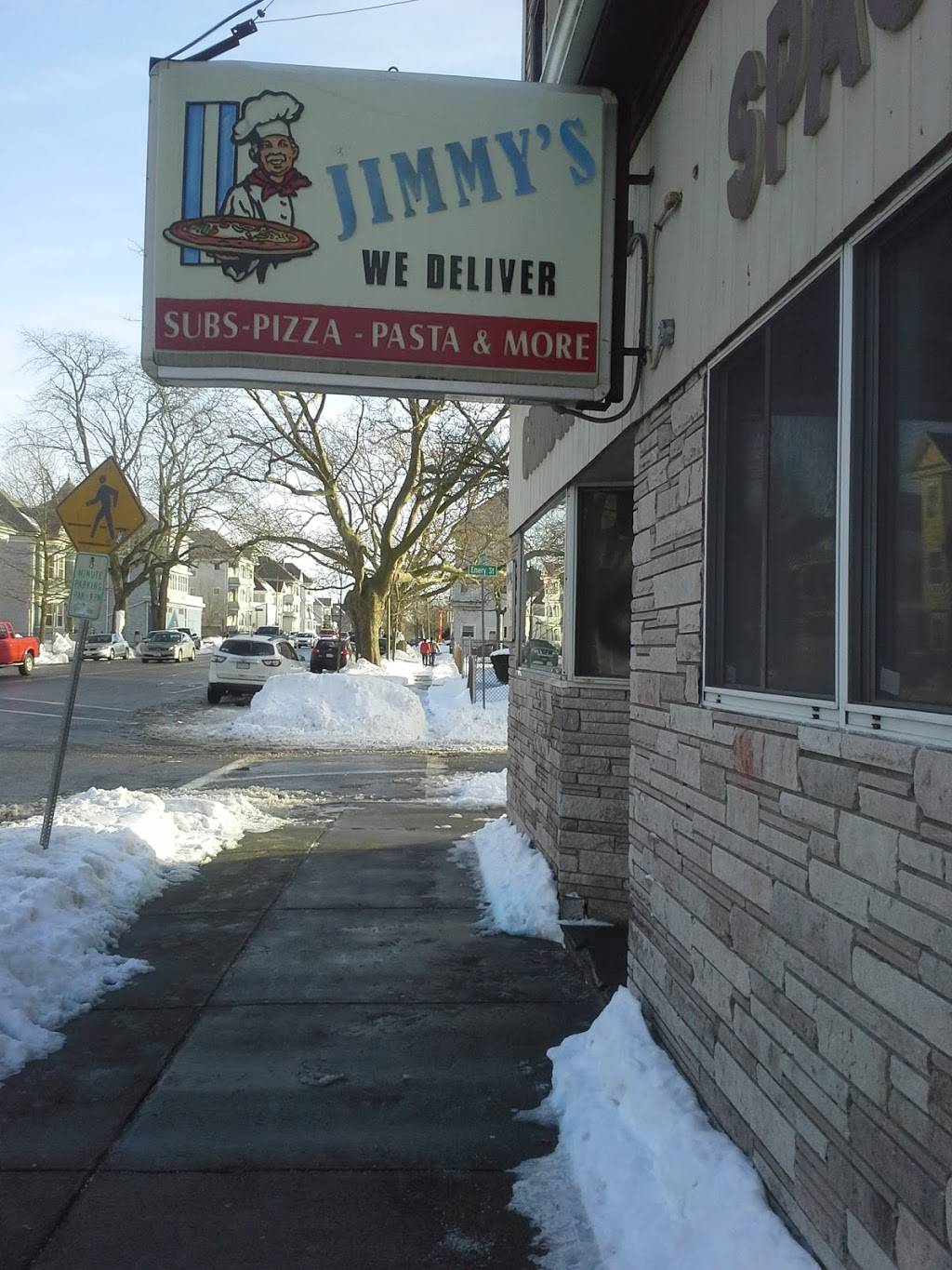 Jimmys Pizza | restaurant | 757 Brock Ave, New Bedford, MA 02744, USA | 5089963939 OR +1 508-996-3939