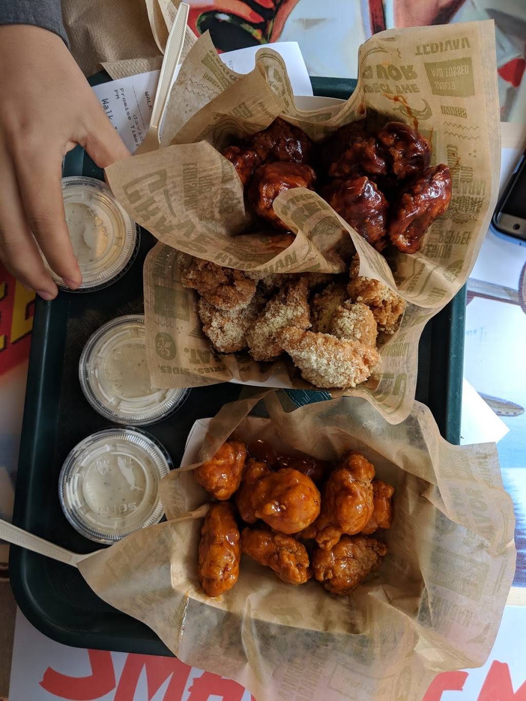 Wingstop | restaurant | 12241 Santa Monica Blvd, Los Angeles, CA 90025, USA | 3108263040 OR +1 310-826-3040