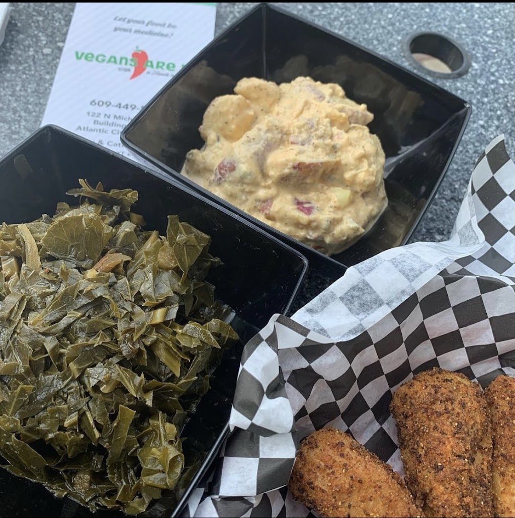 Vegans Are Us Atlantic City | restaurant | 122 N Michigan Ave, Atlantic City, NJ 08401, USA | 6094498045 OR +1 609-449-8045